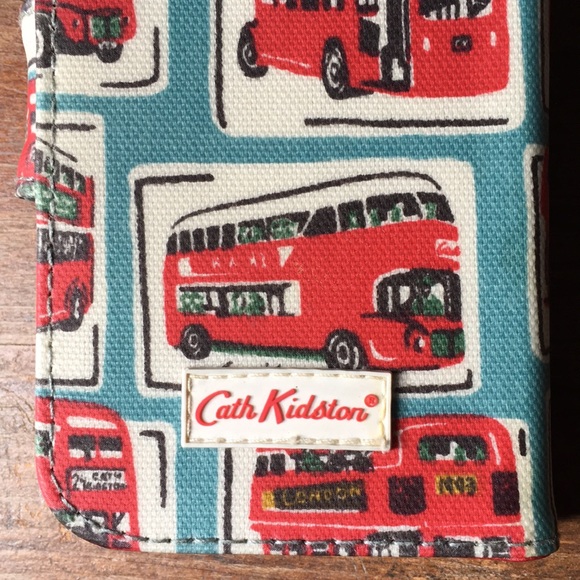 Cath Kidston London Bus VIntage Phone case wallet card holder - Picture 2 of 6